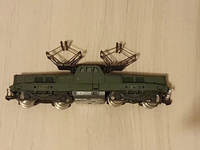 Locomotive électrique Jouef HO BB 13001 Verte - Modélisme Ferroviaire