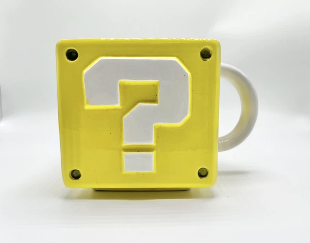 Yellow Question Mark Block Super Mario Question Mark Block FOR SALE! - PicClick UK