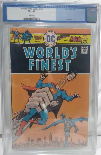 WORLD'S FINEST #235 CGC Graded 6.5 FINE+ BATMAN SUPERMAN BRONZE AGE DC