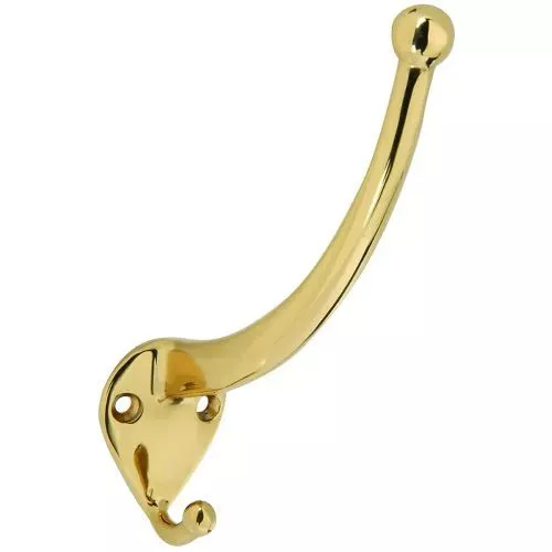 National Hardware N198-135 Heavy Duty Tall & Deep Coat & Hat Hook 75 Pound