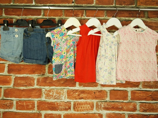 BUNDLE BAMBINA ETÀ 12-18 MESI ZARA NEXT ecc TOP T-SHIRT PANTALONCINI DENIM 86CM