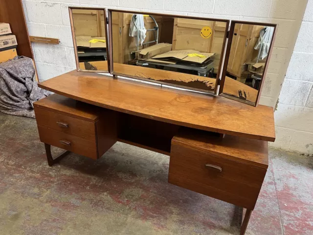 Vintage Retro Mid Century G Plan Teak Dressing Table E Gomme