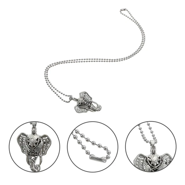 Collana Aromaterapia Con Diffusore Olio Essenziale - Design Yin Yang - Foto 4