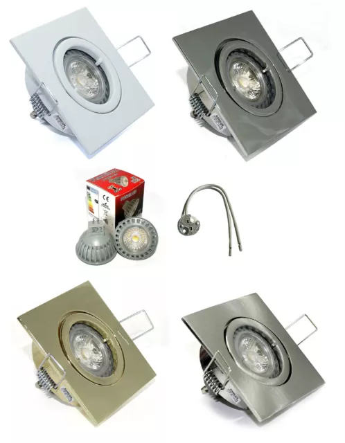 LED Lámpara De Techo Empotrable Louis 12V MR16 5W=35W