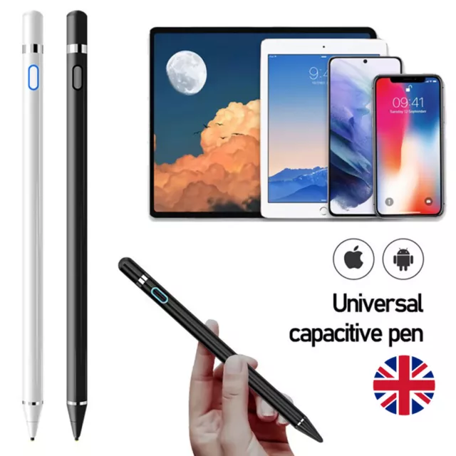 Stylus Pen for Touch Screens Digital Active Pencil Fine Point for iPhone iPad