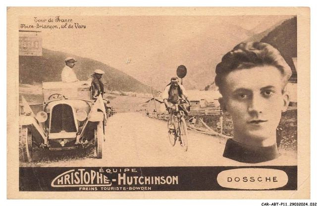 CAR ABTP11 0833 SPORT   CYCLISME   Tour de france   Equipe christophe