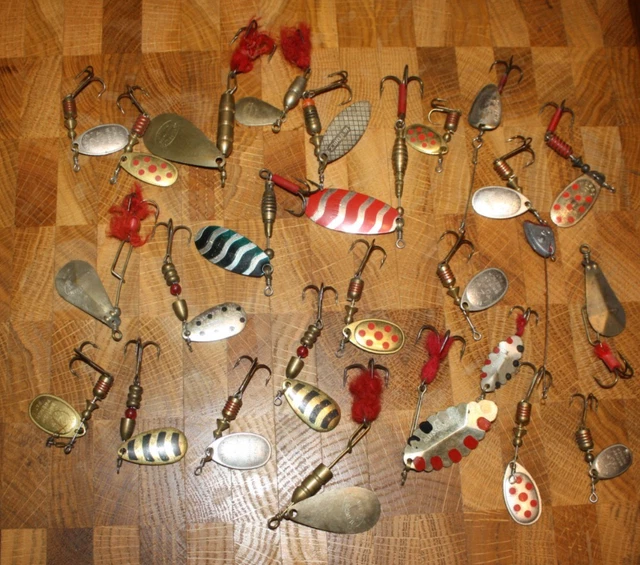 Matériel De Pêche Ancien - Devons Et Cuillères - Occasion - Collection Vintage