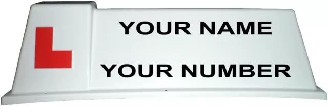 Driving School Roof Sign Stickers Vinyl Graphics,  for Car Roof Box instructor