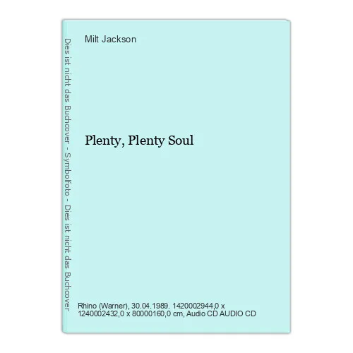 Plenty,Plenty Soul Jackson, Milt: