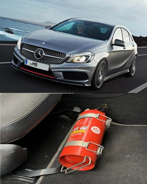 Support D'extincteur Pour BMW Série 3 E30 - Neuf, Fabrication Lituanie, Position Avant