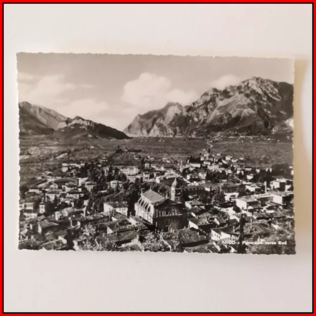 Cartolina Arco Trento Panorama verso Sud Trentino Alto Adige non viaggiata