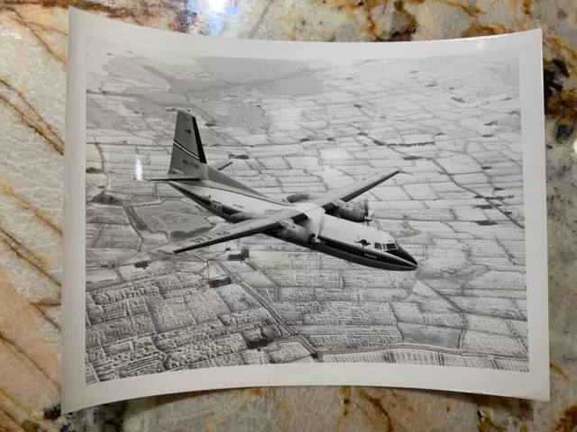 Royal Netherlands Fokker F27 Friendship Turboprop Airliner Aircraft Photo #1851