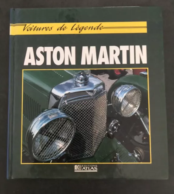 Livre, Voitures de Légende, Aston Martin, édition Atlas