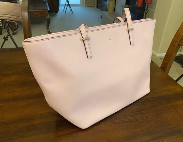 Kate Spade Cedar Street Harmony Porcini Pink Leather Tote Bag