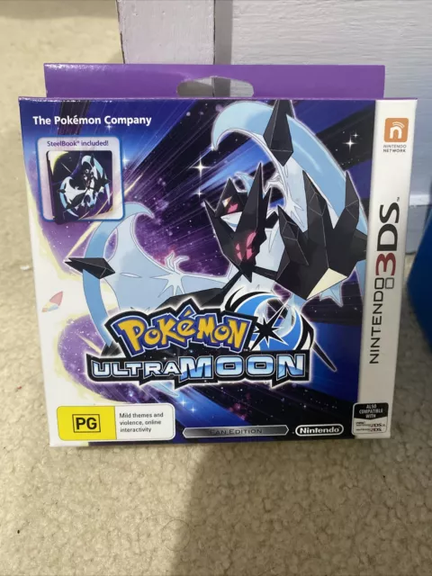 Brand New Nintendo 3Ds Game Pokemon Ultra Moon Fan Edition Complete Boxed New!