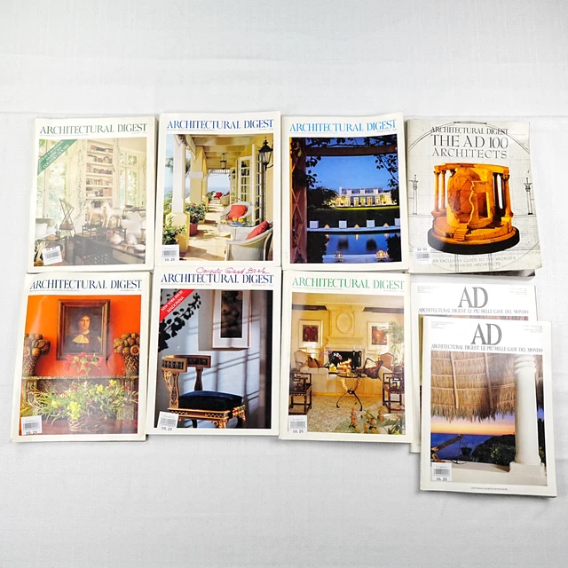 洋雑誌 AD ARCHITECTURAL DIGEST等 30冊セット① 洋雑誌 AD ARCHITECTURAL DIGEST等 30冊セット① AD