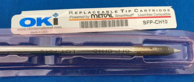 METCAL / OKI - SFP-CH10 - Soldering Iron Tip, Chisel 30, 1mm