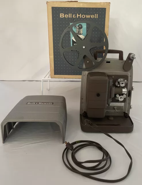 Vintage Bell & Howell 8MM Projector Model 253 AX Monterey Tested Works