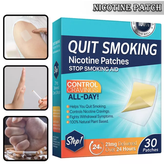 Nicotine Patches Stop Smoking Aid Steps 1 Through 3 to Quit Smoking Patches 3