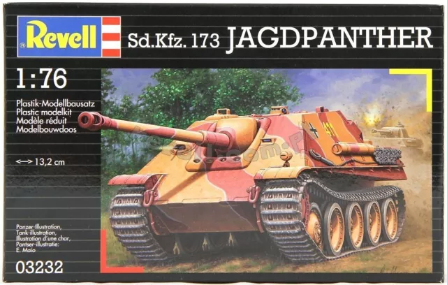 REVELL 03232 SD.KFZ. 173 Jagdpanther TANK SCALE 1/76 NEW $11.51 - PicClick