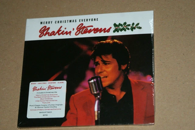 SHAKIN' STEVENS ** MERRY CHRISTMAS EVERYONE ** CD ALBUM + Bonus Tracks *** NEW &