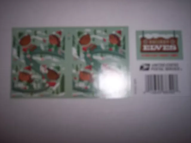 (20) USPS Forever Stamps -Holiday Elves-Free shipping-