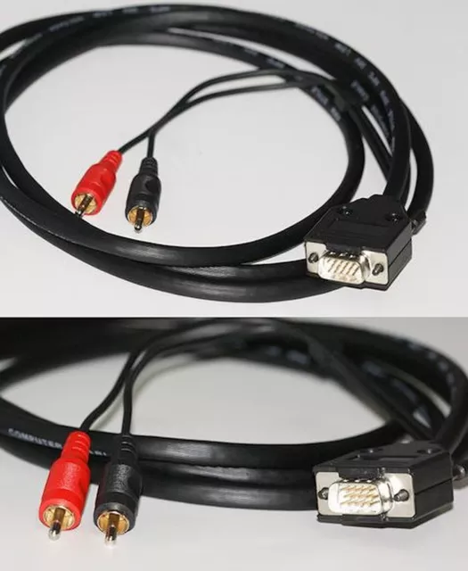 Analogique Dac Pour Câble Péritel / Câble, VGA (15-pin) Mâle & Rca Phono Audio