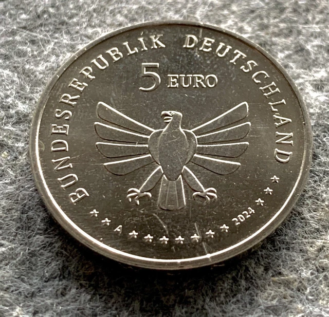 5€ „GRÜNES HEUPFERD“ 2024 aus der Serie \