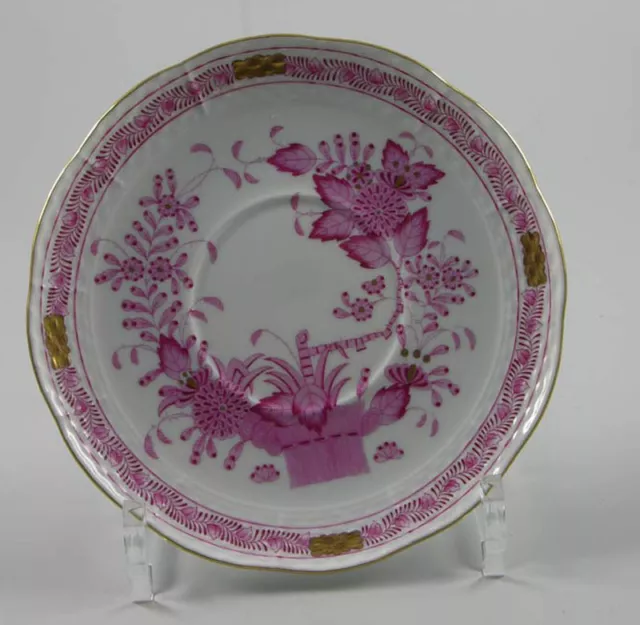 Herend saucer Fleurs des Indes Fl purple diameter 16 cm