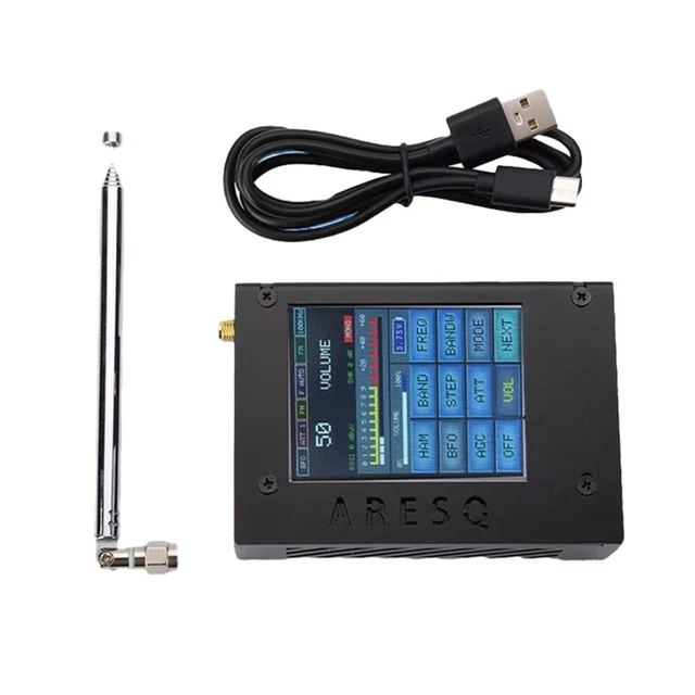 Full Touch Screen Radio with Pushable Earphones Your Perfect Travel Companion