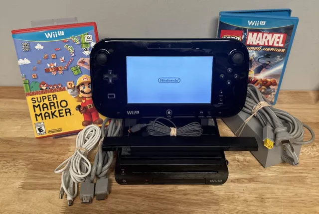 Restored Nintendo Wii U WiiU Super Mario Maker Console Deluxe Set