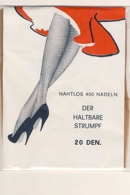 60s calze di nylon lisce NO NAME taglia 9 - nylon/calze di perle/calze da donna (058