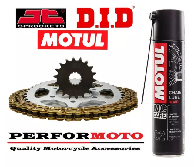 DID JT Chain and Sprocket Kit and Lube to fit Honda CBX1000B/C ProLink 1981-1982