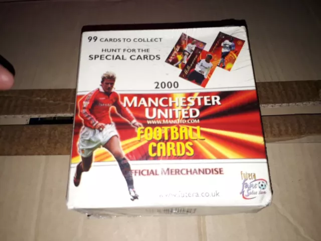 Futera Fans Selection Manchester United 2000 Card Box (36 Pack)