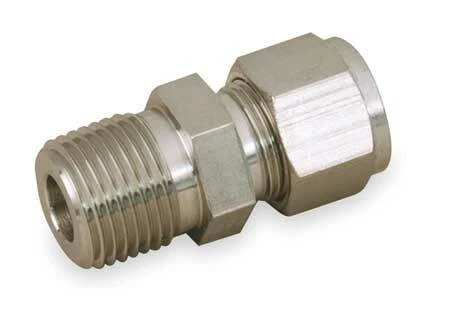 Parker 12Msc12n-316 3/4" A-Lok X Mnpt 316 Ss Male Connector