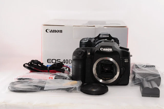 Count 8704 Near MINT In Box Canon EOS 40D DSLR Camera Body Only from Japan 2