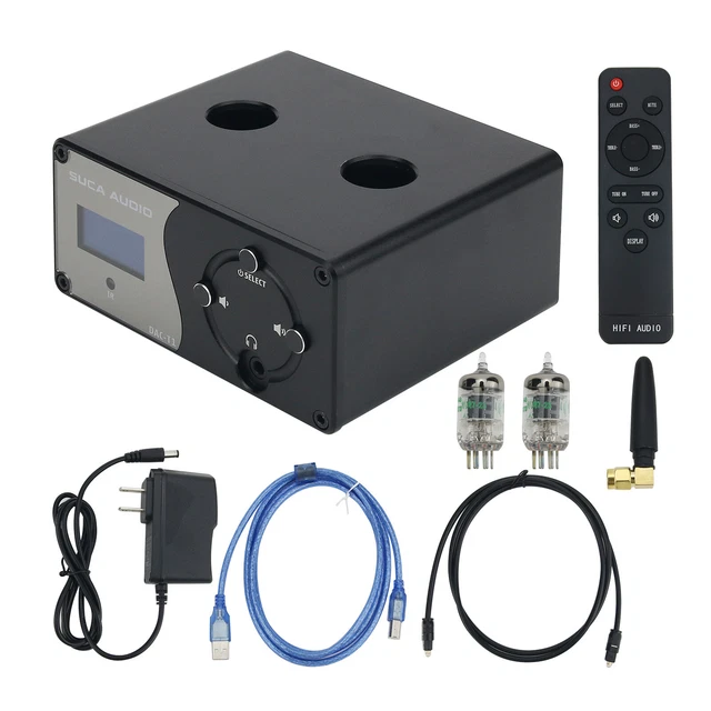 DACT1 TUBE PREAMPLIFIER Preamp Hifi Bluetooth5.0 DAC Headphone Amp