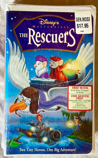 Disney The Rescuers Window THE RESCUERS! RARE Recalled “Lady In The Window” 1999 Vhs! Disneyana ...
