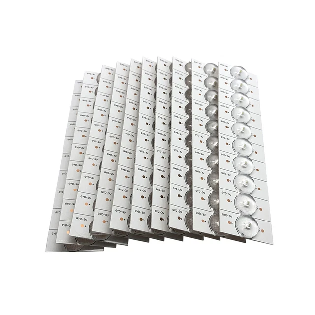 100PCS 3V SMD Lamp Beads with Optical Lens Fliter for 32-65 LED TV Repair Led Li