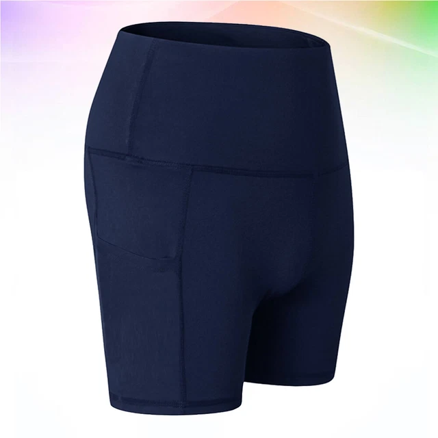 Leggings corti XXL fitness donna pantaloncini yoga per collant