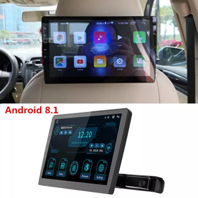 1Stück 10.1" HD Android Auto Sitz Touchscreen Monitor 1+16GB Wifi Radio Display