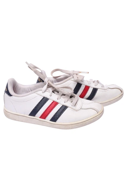 Sneaker Adidas bambini taglia 29 bianche pelle NEO