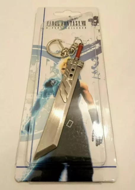 Final Fantasy VII 7 FF7 Remake PS4 Cloud Buster Sword Keyring Advent Children