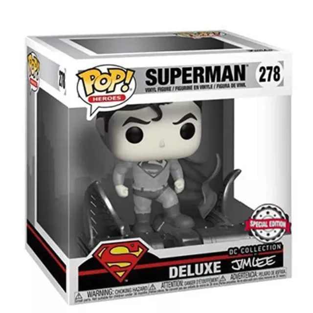 Funko Pop! Vinyl Figur Superman 278 DC Collection Jim LEE Deluxe Special Edition