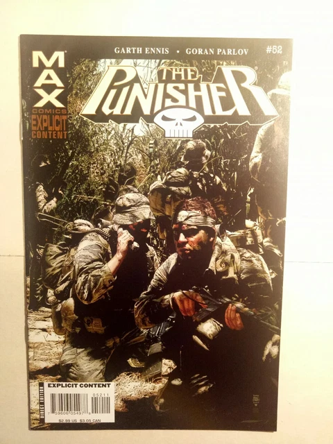 Punisher #52 (January 2008) By Garth Ennis Max Comics Marvel Comics High Grade