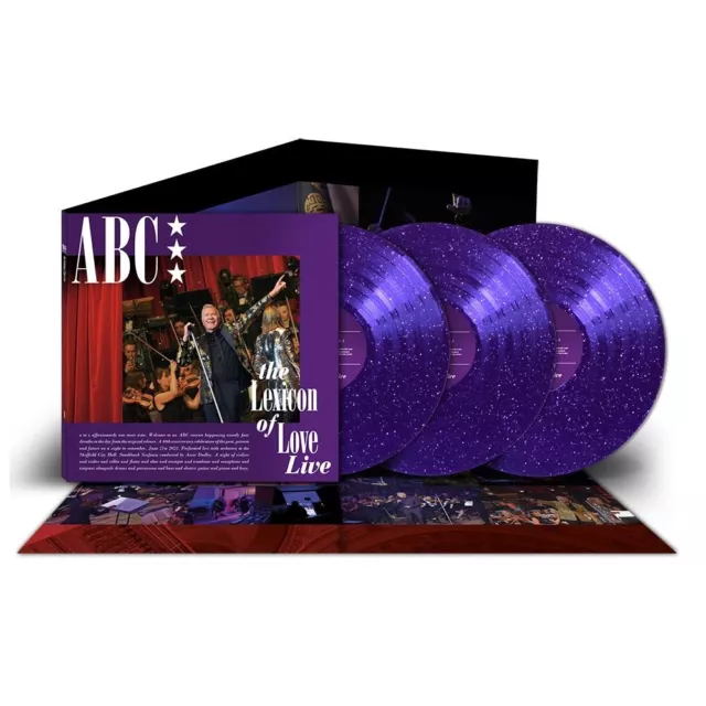 ABC - Lexicon De Love Live At Sheffield City Hall - 3LP LP _ Record,Neuf,Gratuit