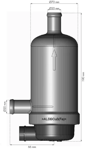 Calix PH Motorvorwärmsystem universal 1000W (für 16-25 Ltr. Wasser) Standheizung