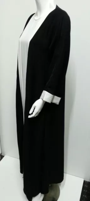 Women open front abaya..saudi abaya japanese Neda/linen.New Arrival..54 & 56