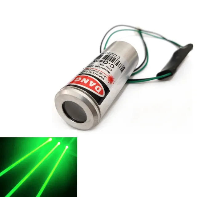 520nm 40mw Green Fat Thick Beam Laser Module For Stage Light Bar KTV Night Club