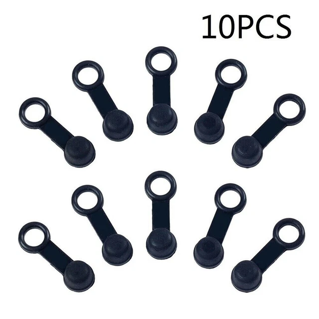 10x BIKE RUBBER BRAKE BLEED NIPPLE GREASE CAPS DUST COVER